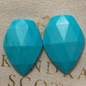 EUC TURQUOISE CORLEY STONES KENDRA SCOTT